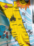 Vintage Florida Space Coast Towel