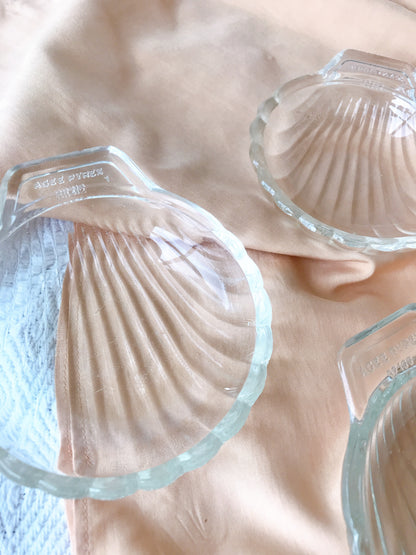 Glass Pyrex Shell Dishes - Sold Individually