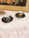 Set 2 Mini Cup & Saucers - Japan