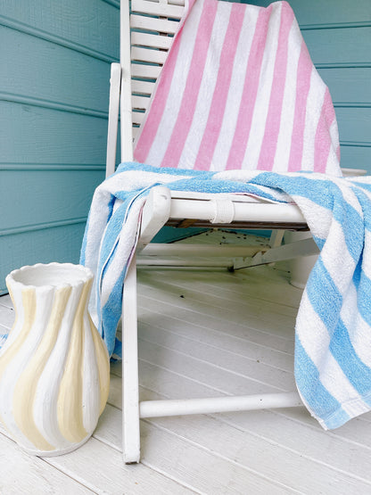 Vintage Candy Stripe Towels